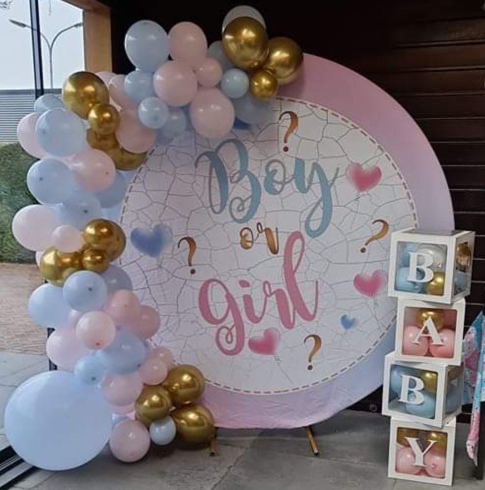 Gender reveal boog