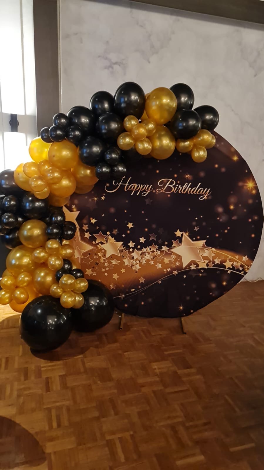 Ronde ballonnenboog